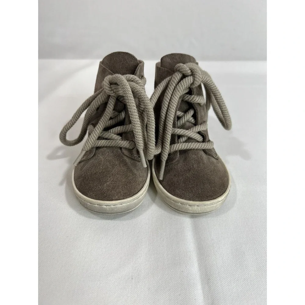 Zuzii‎ Boys Lace Up Booties EU 21 in Brown Suede Comfortable Footwear