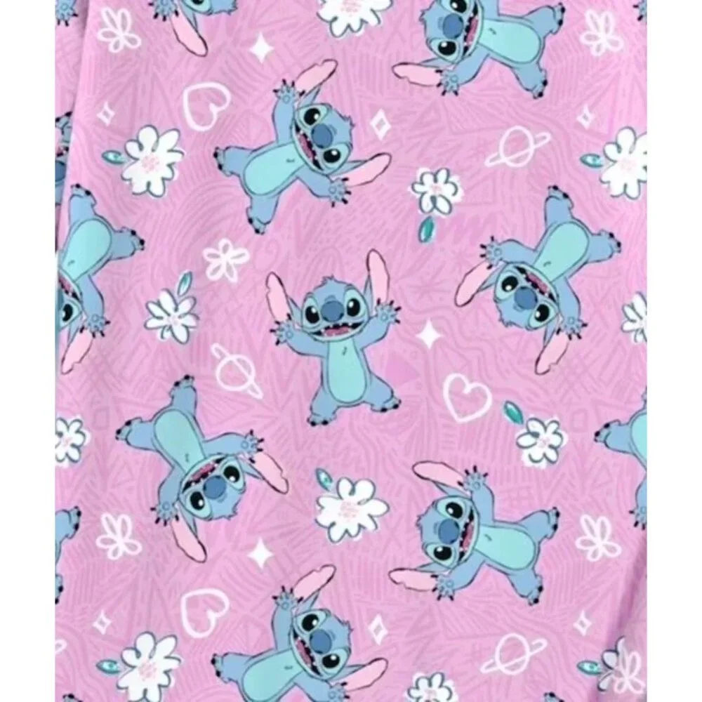 Climateright By Cuddl Duds DISNEY STITCH Girl's XS Thermal Set SIZE 4-5 NEW