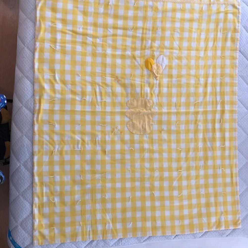 Hand Crafted vintage yellow