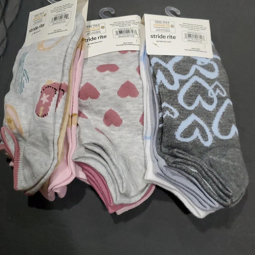 Stride Rite 9pairs assorted