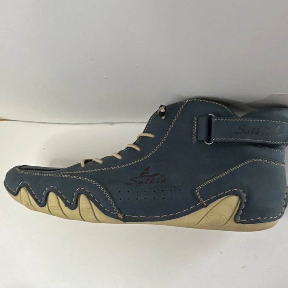 Salkin beige ankle