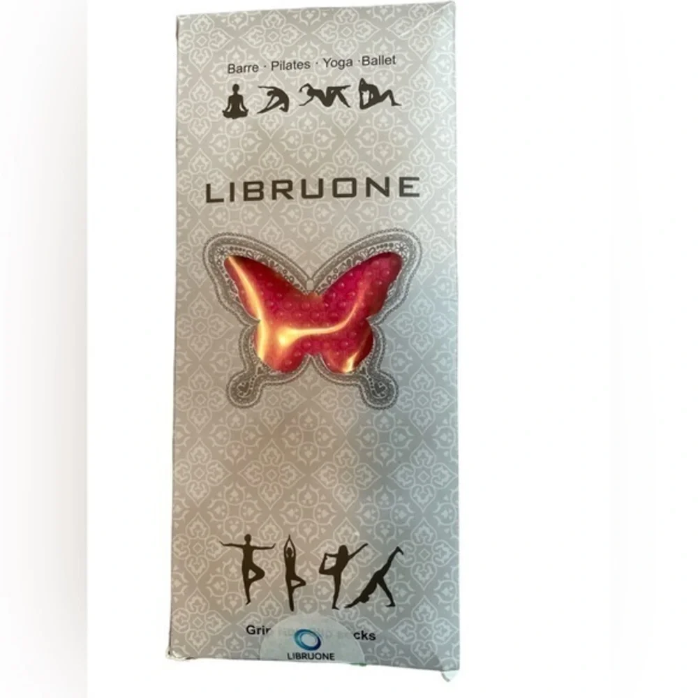 Libruone NWT Yoga Barre Socks Set of 3 Size‎ 5-10
