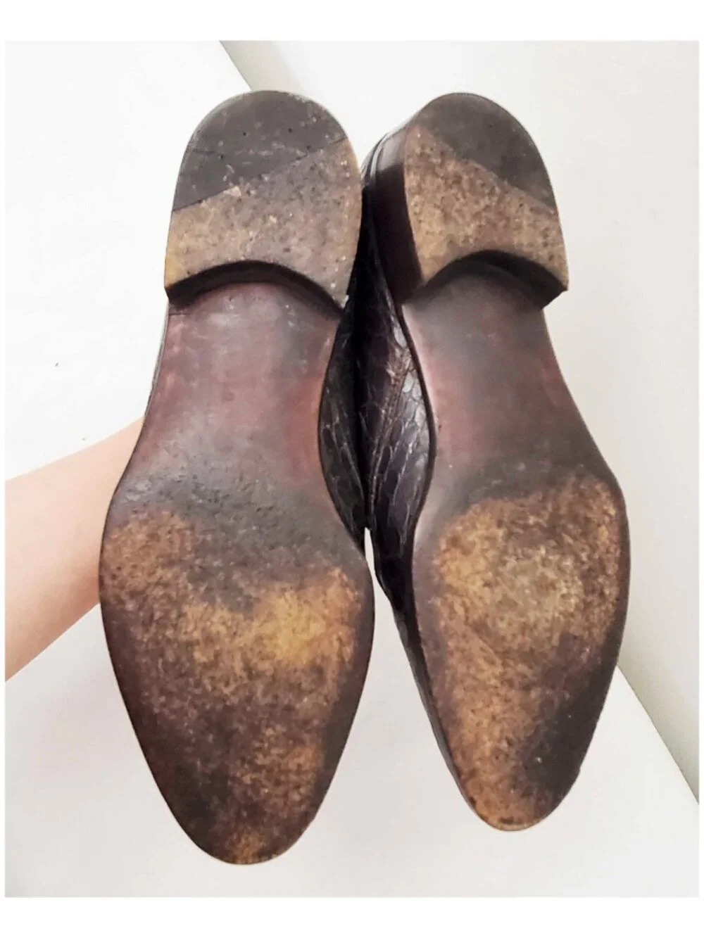 Keith Highlander alligator size oxfords