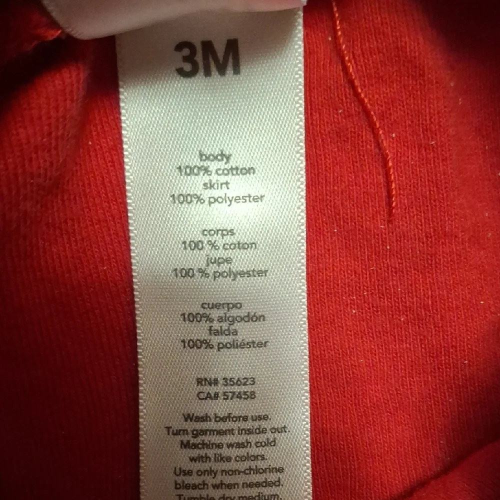 Carters cozy red