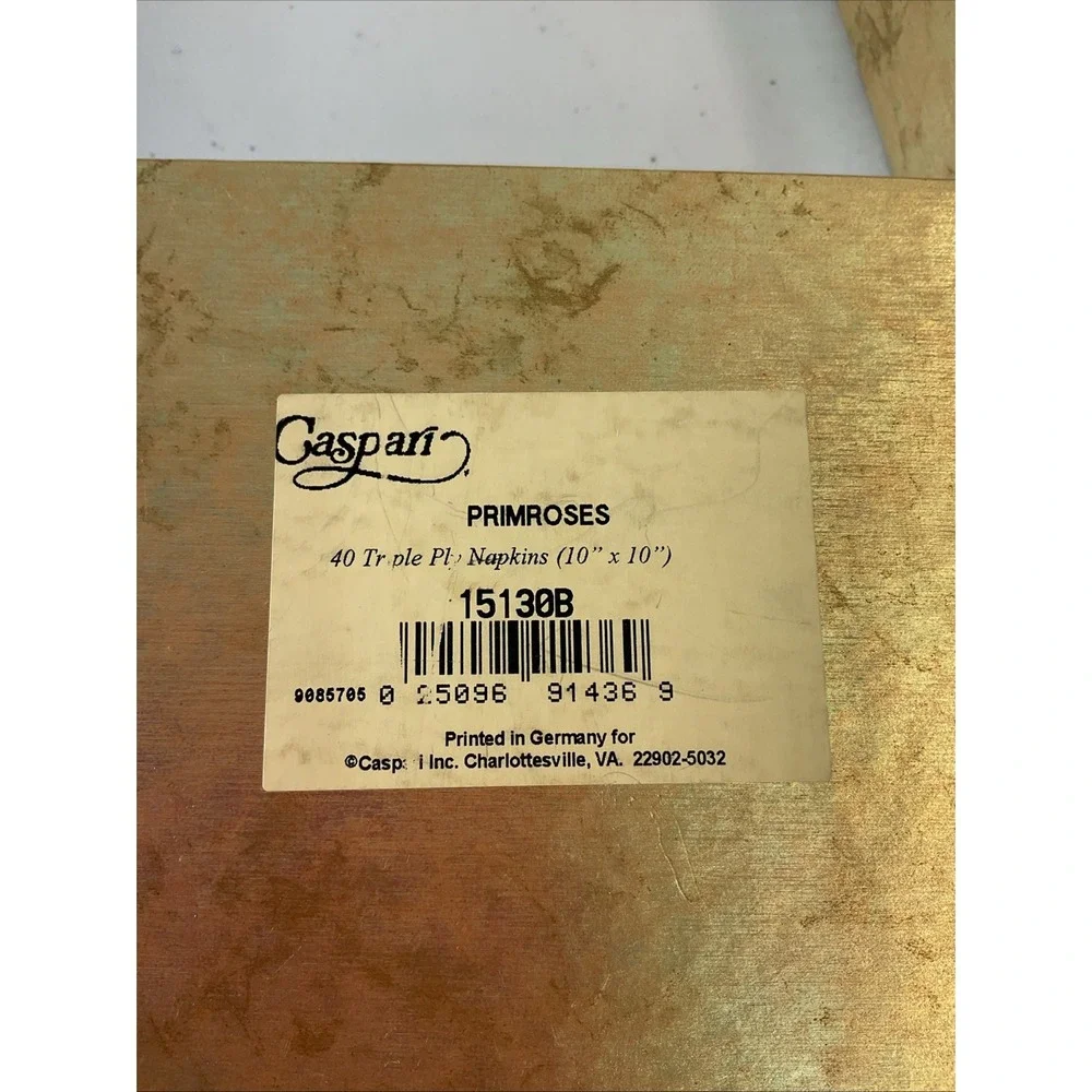 Caspari primroses paper