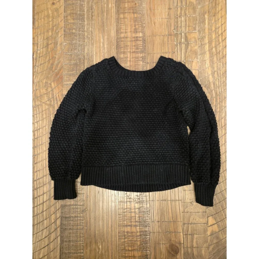 Black Baby Gap Textured Sweater Size5years