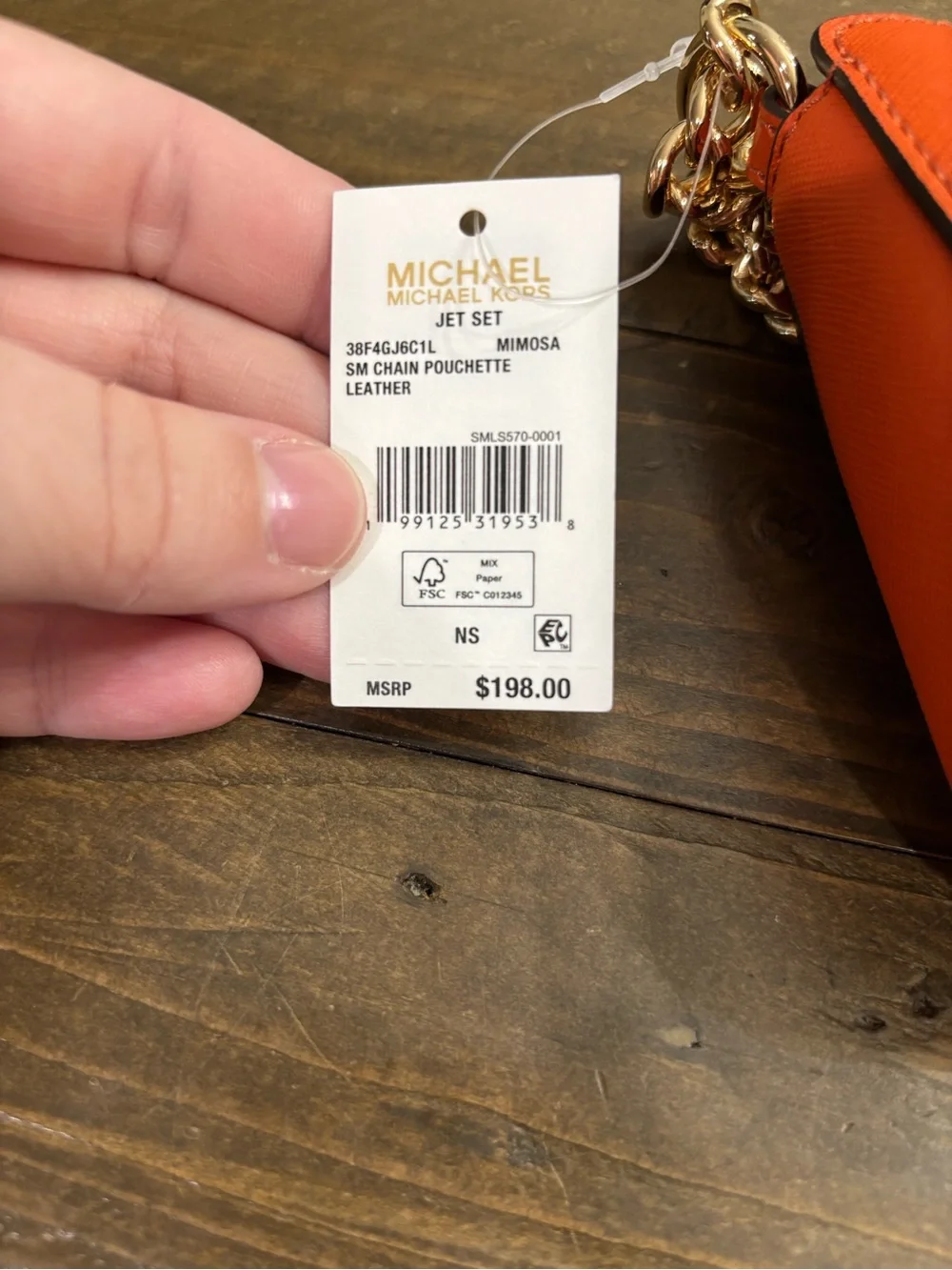 Michael Kors vibrant saffiano