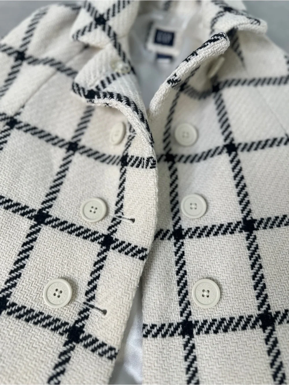 GAP baby plaid