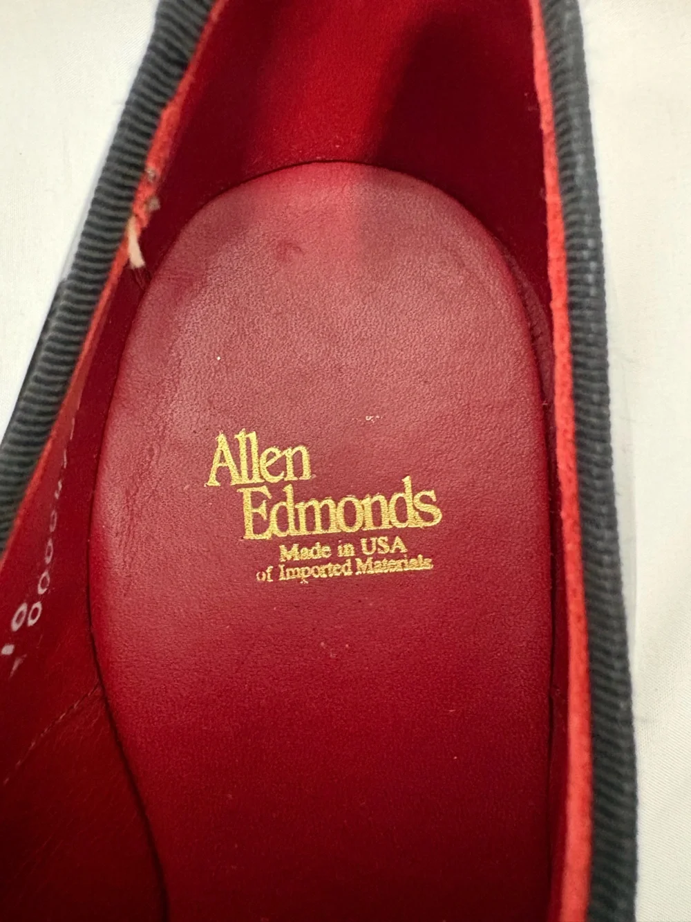 Allen Edmonds sleek patent