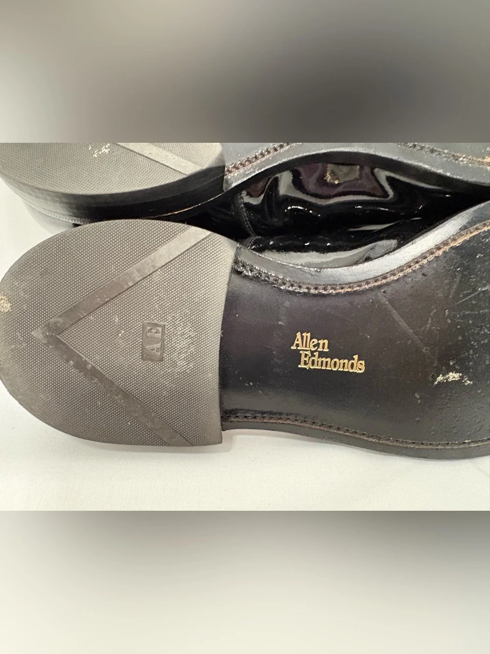 Allen Edmonds sleek patent