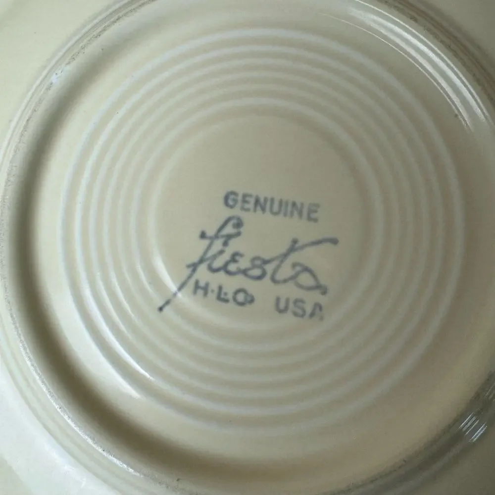 Fiesta fiestaware vintage