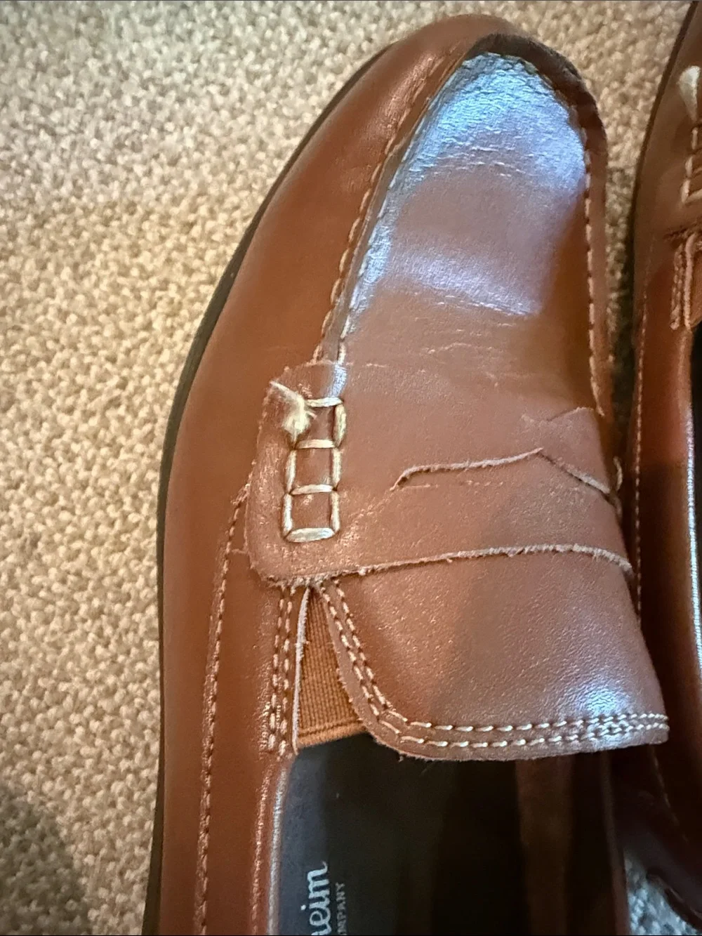 Florsheim smooth tan