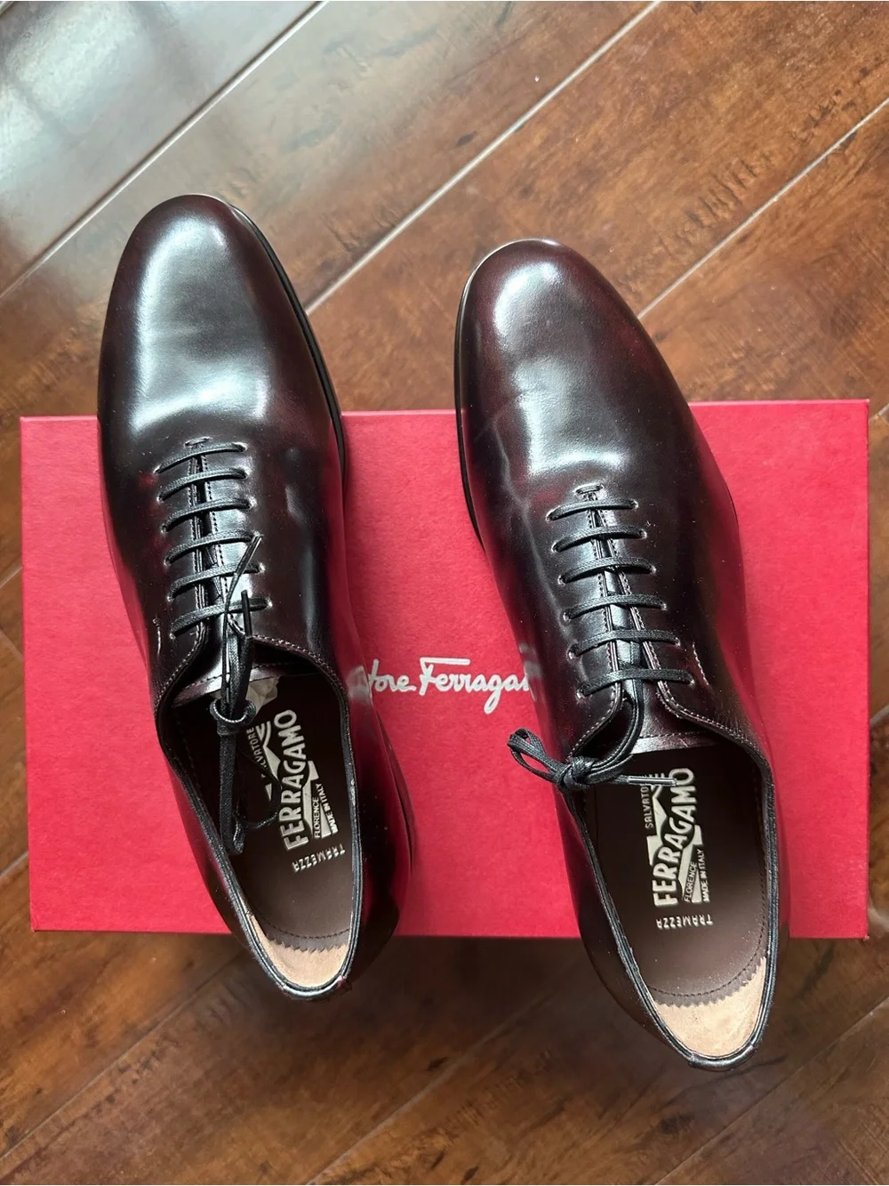 Salvatore Ferragamo ferragamo burnished