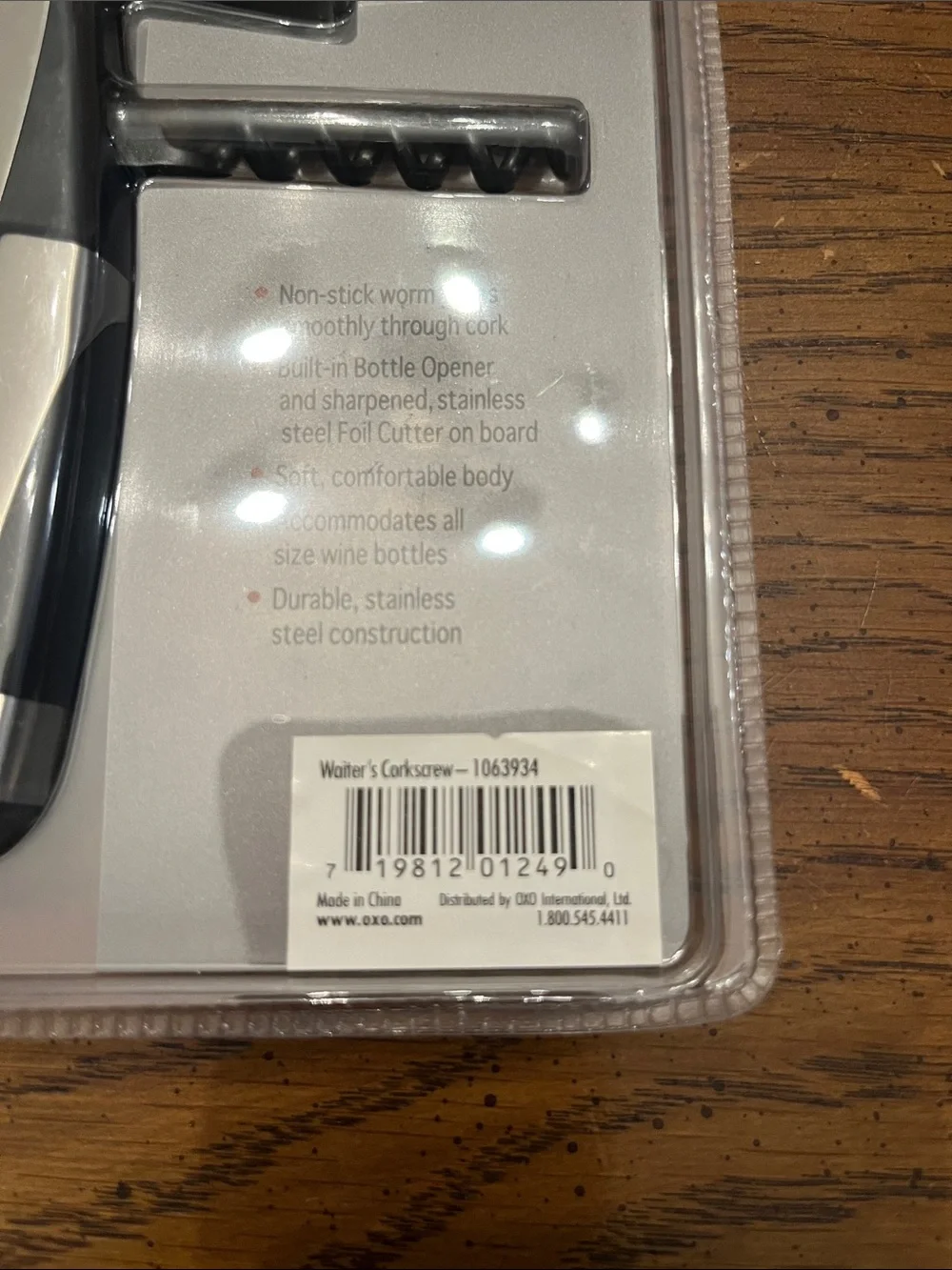 Oxo waiter’s comfortable dual