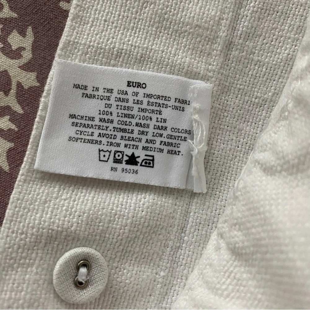 Matteo white linen
