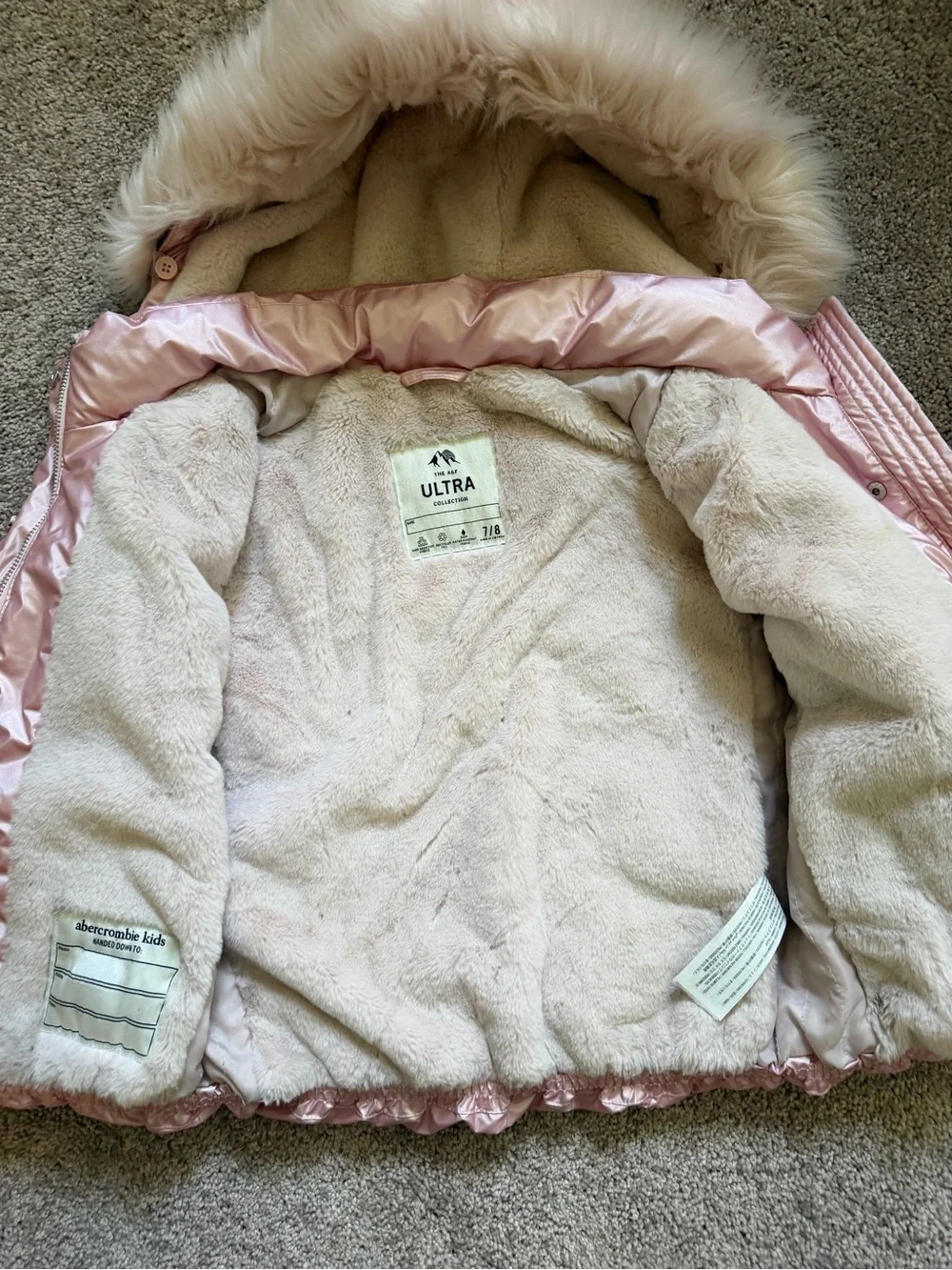 abercrombie kids shiny light