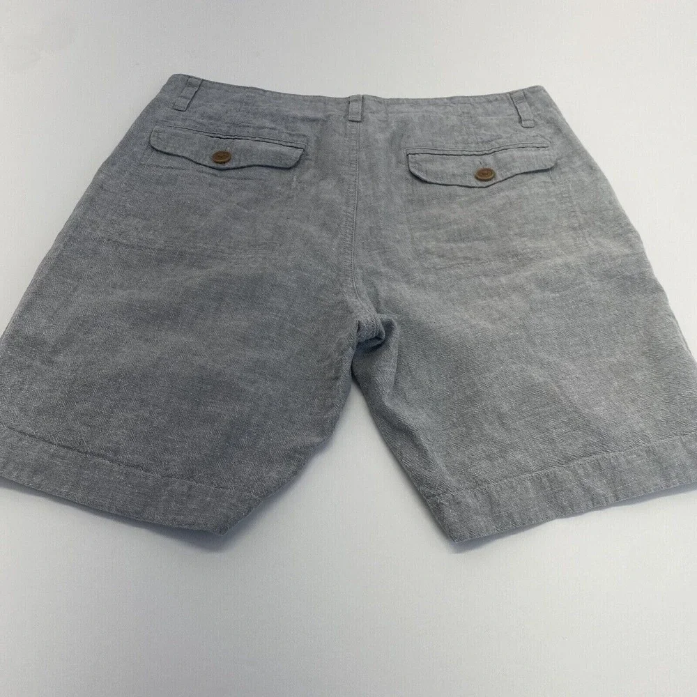J Crew Shorts Mens Size 33 Chino Flat Front‎ Straight Leg Adult Casual Gray
