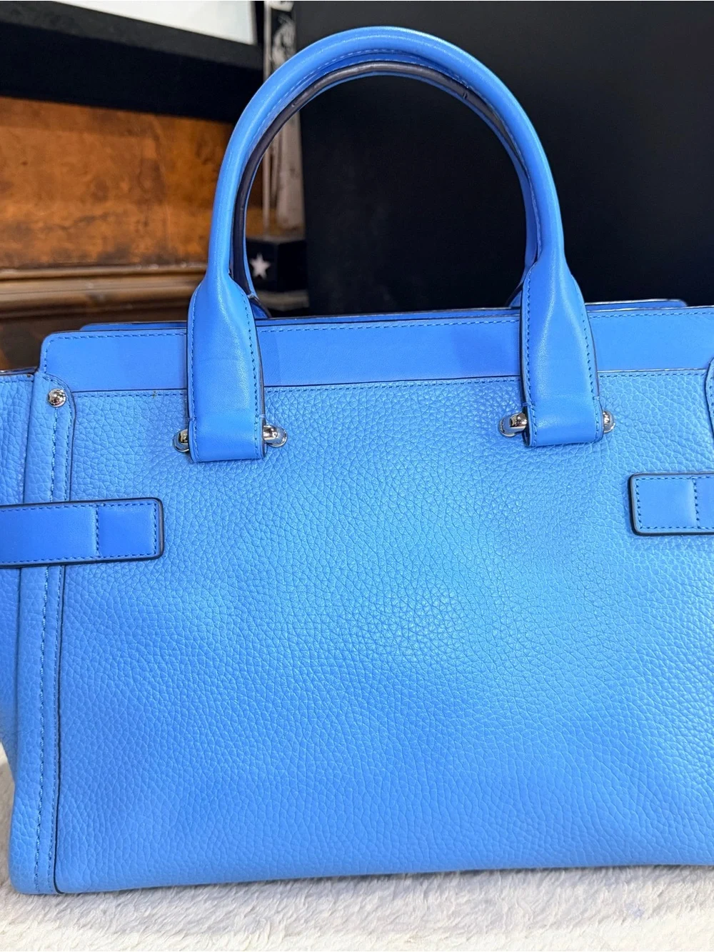 Coach compact satchel