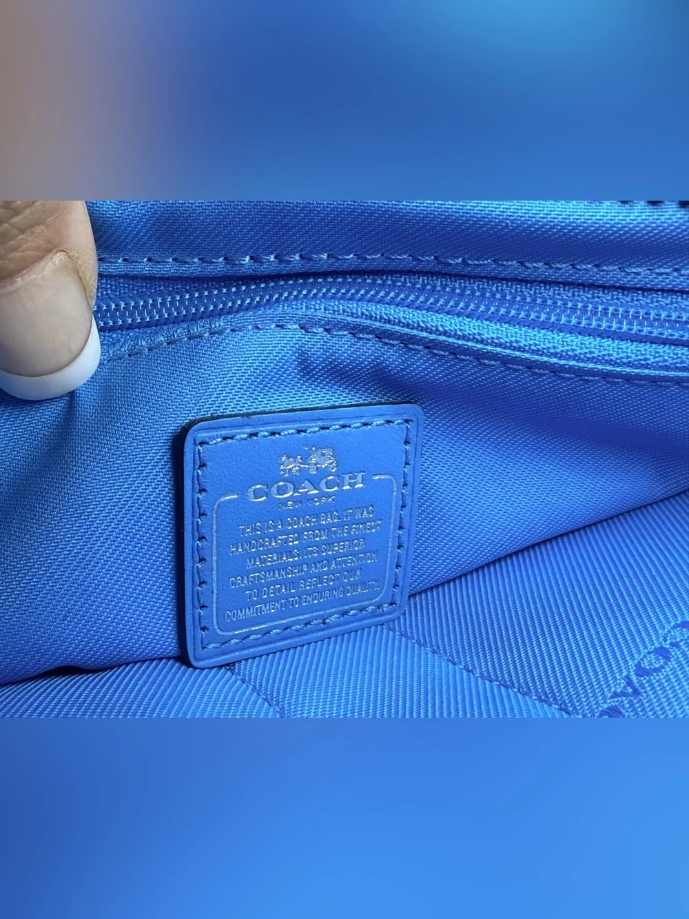 Coach compact satchel