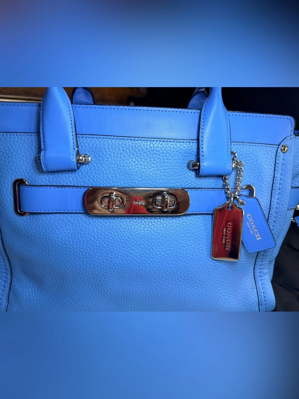 Coach compact satchel
