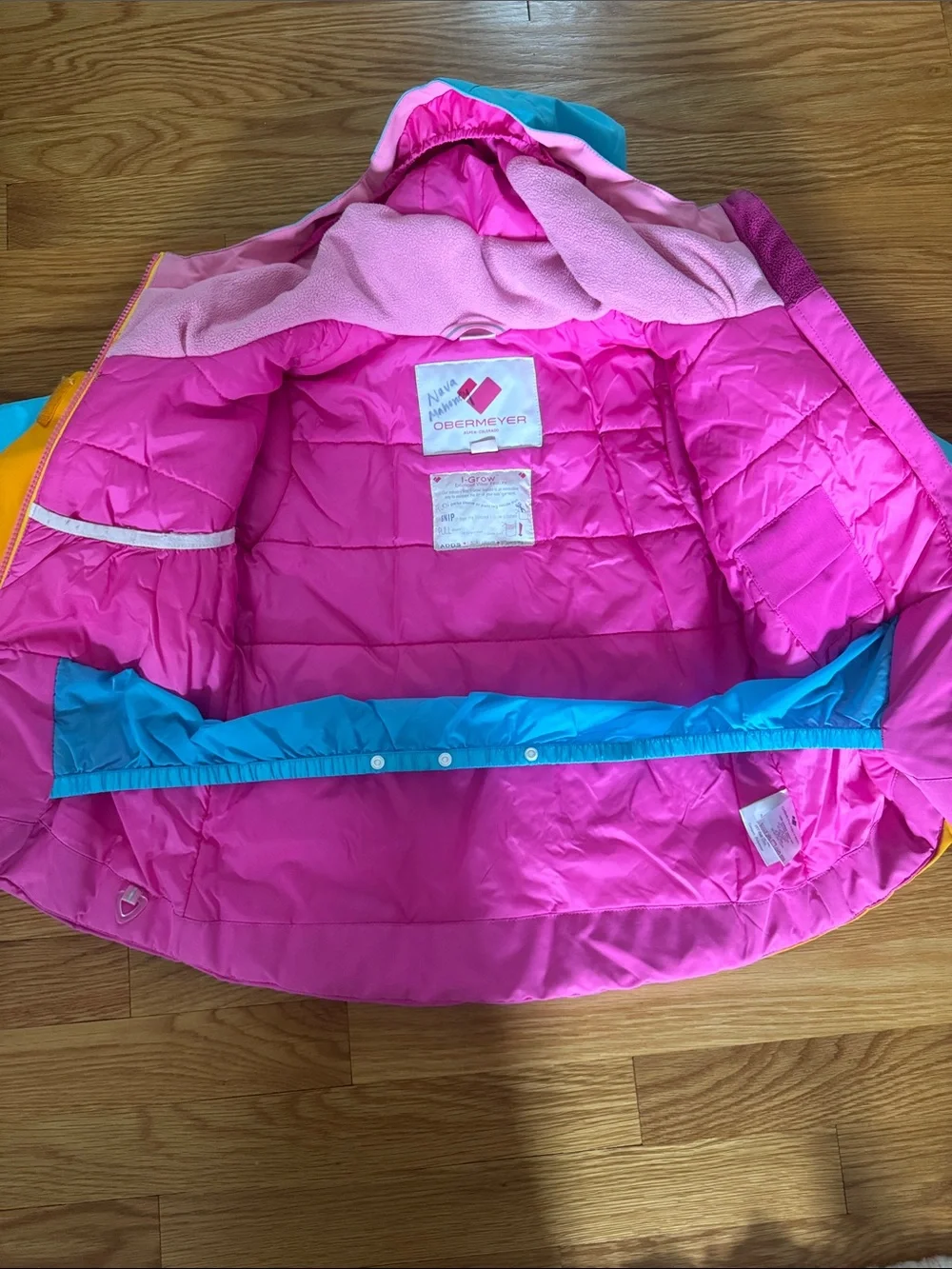 Obermeyer bright colorblock
