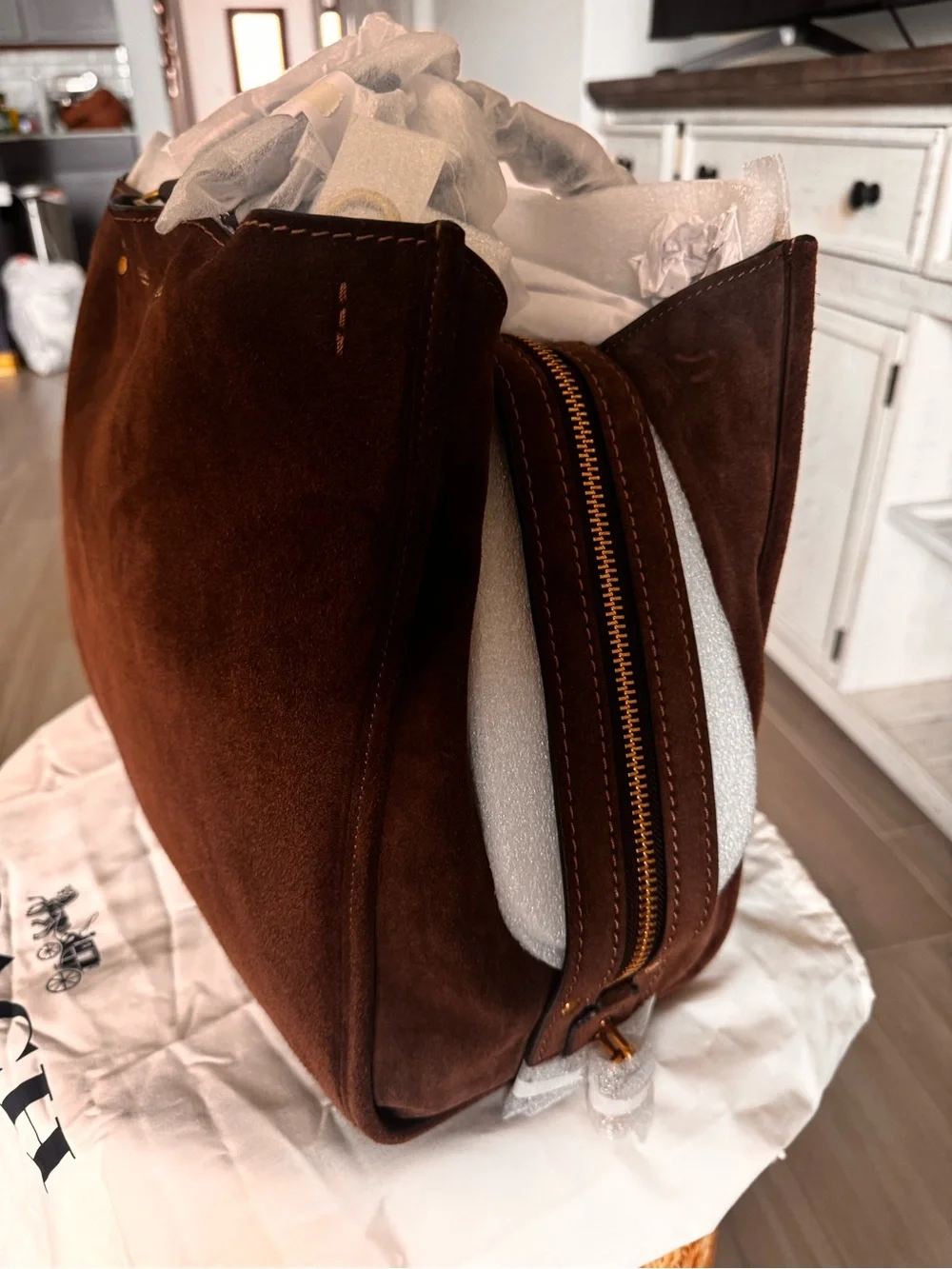 Coach spacious satchel