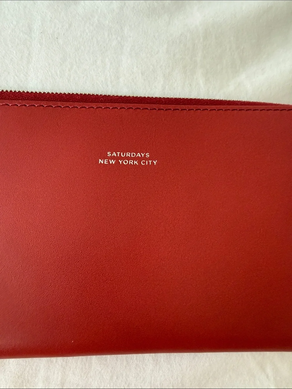 Saturdays New York City sleek leather