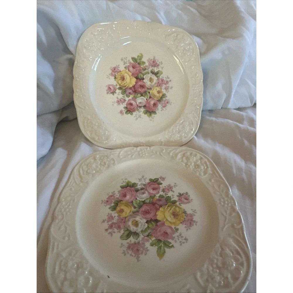 Vintage Edwin Knowles China Co Hostess 7