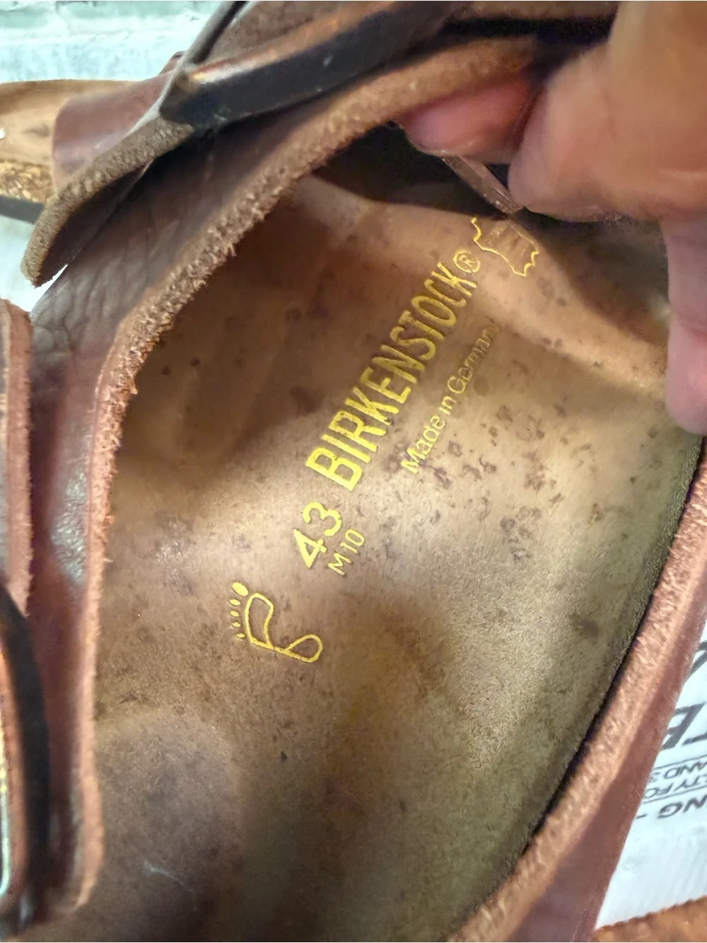 Birkenstock straps double