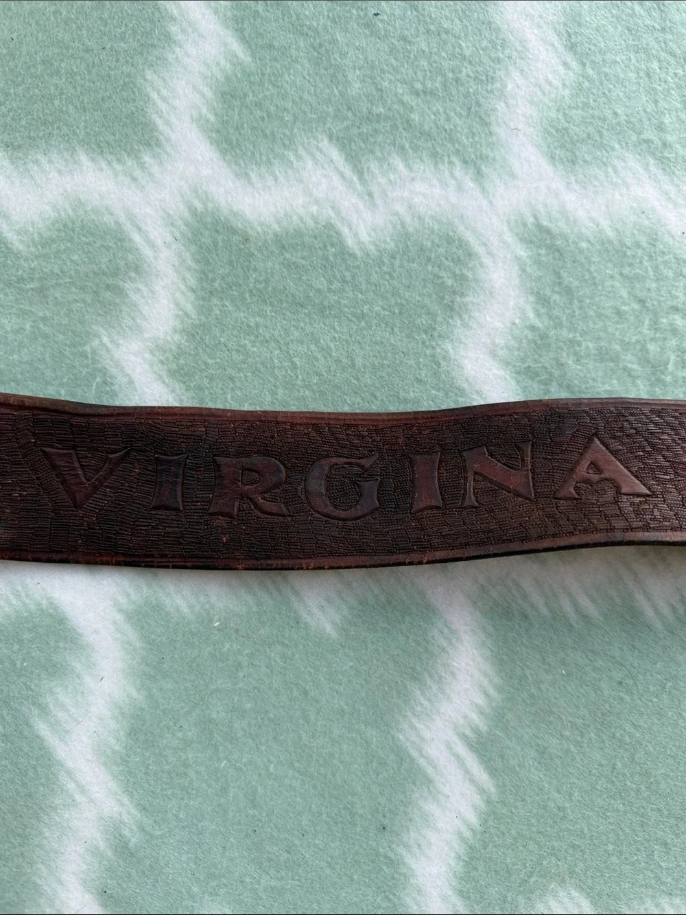 Handmade vintage hand