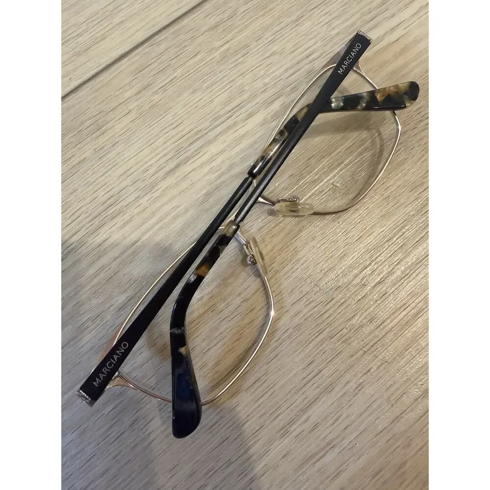 Marciano by Guess GM0238 Black/Gold Eyeglass Frames 53-16-135