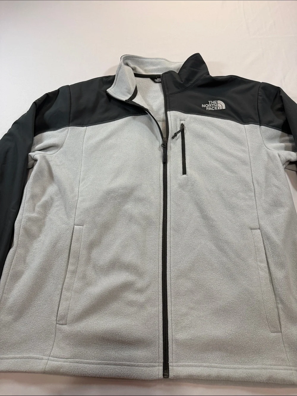 The North Face light gray