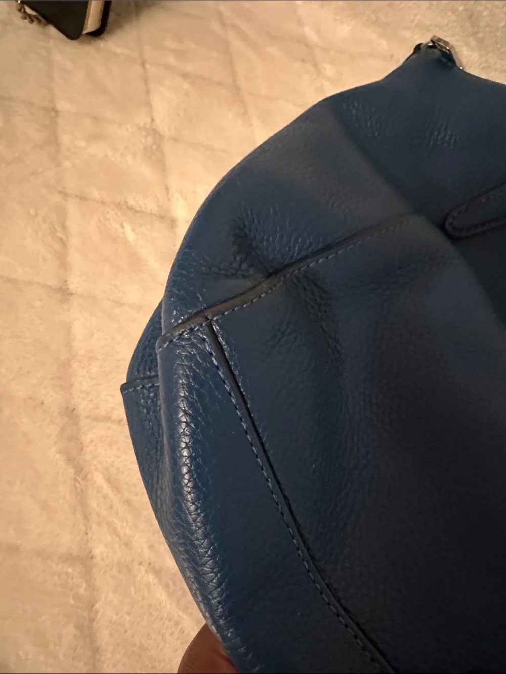 Coach leather tote
