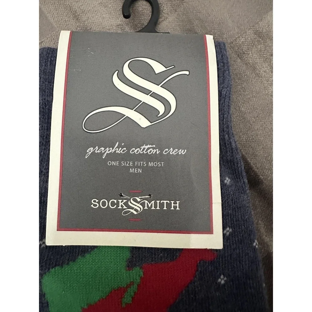 Socksmith brand santa