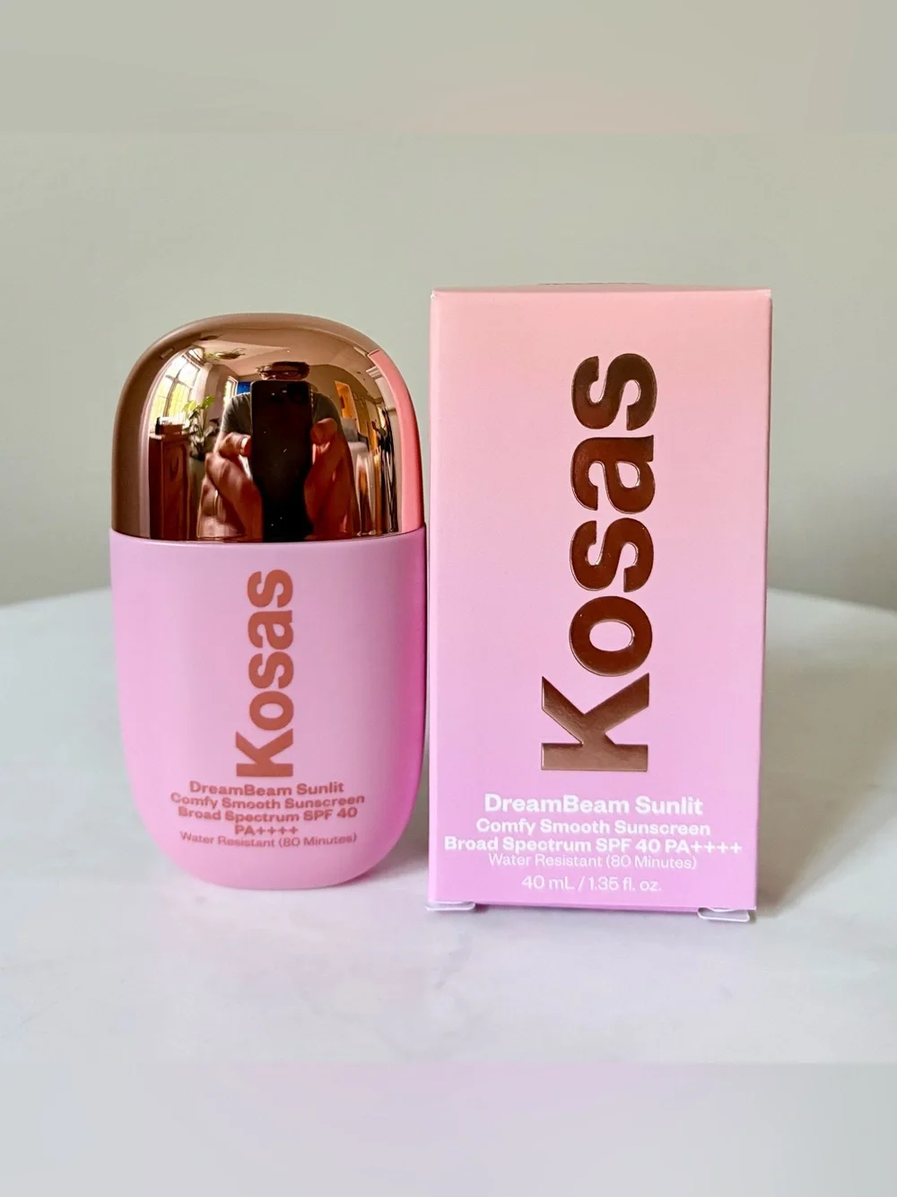 Kosas dreambeam sunlit ull size at 1.35 fl oz. Spf Sunscreen NIB $40 Retail