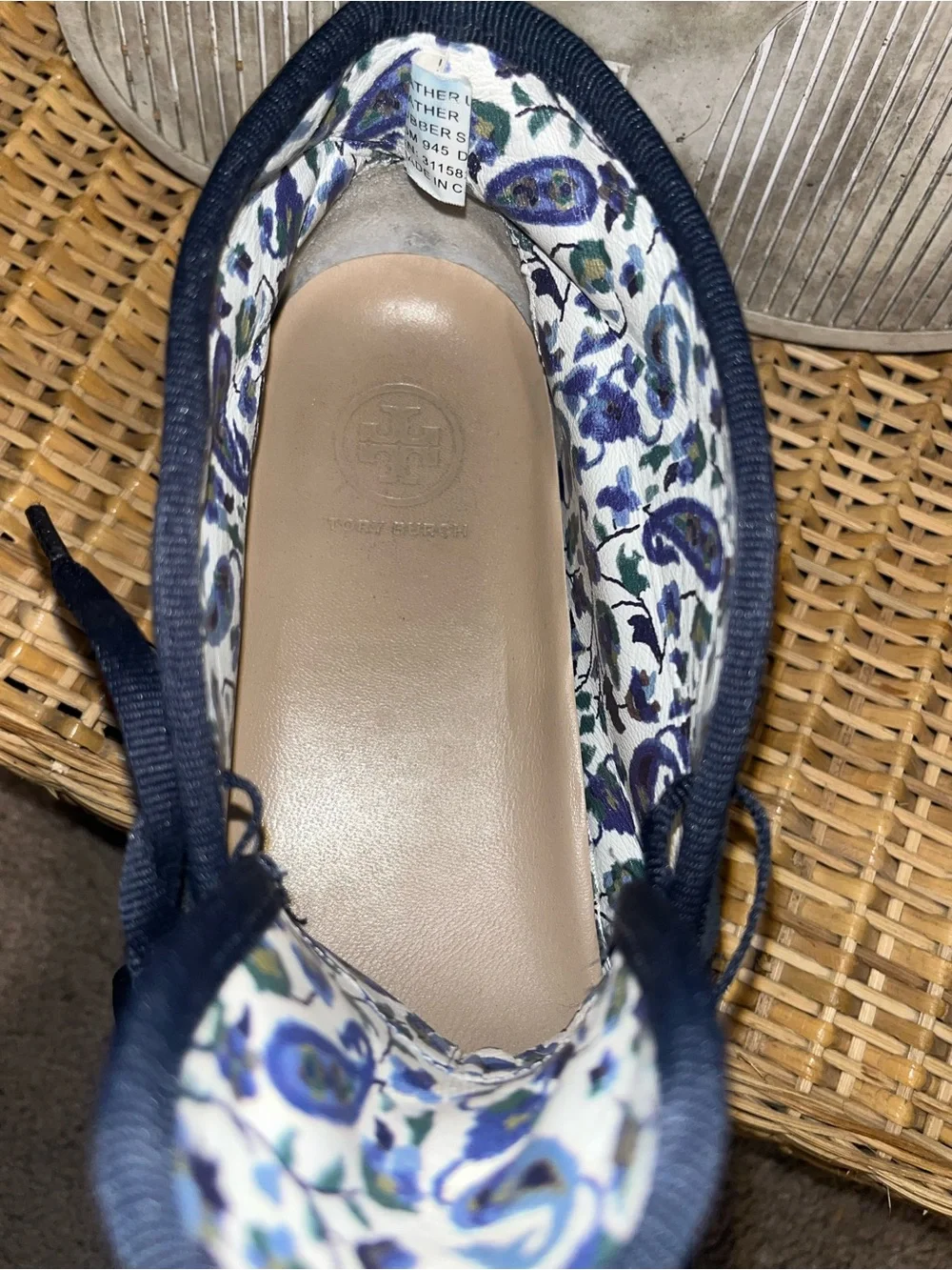 Tory Burch size obvious