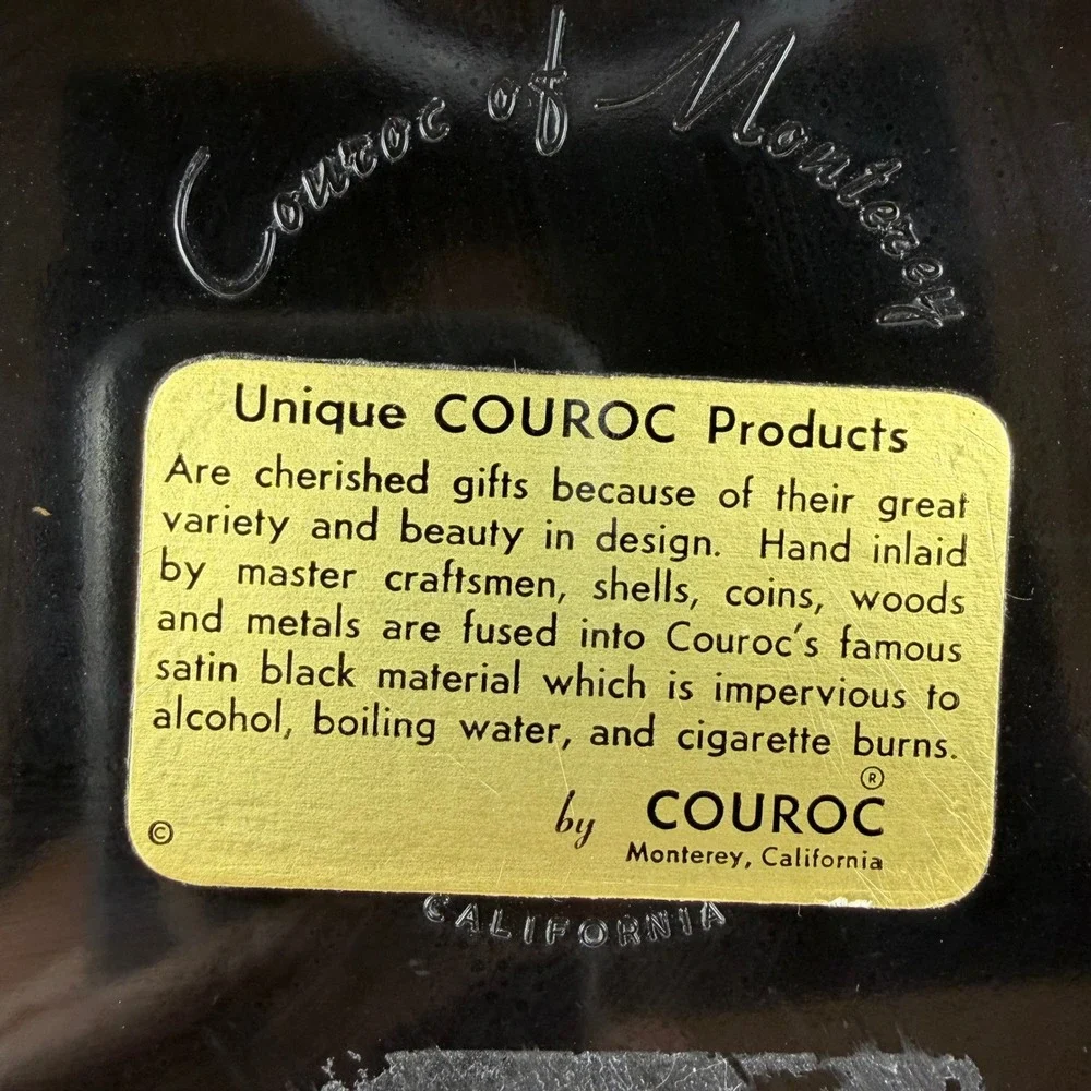 Couroc of Monterey vintage couroc