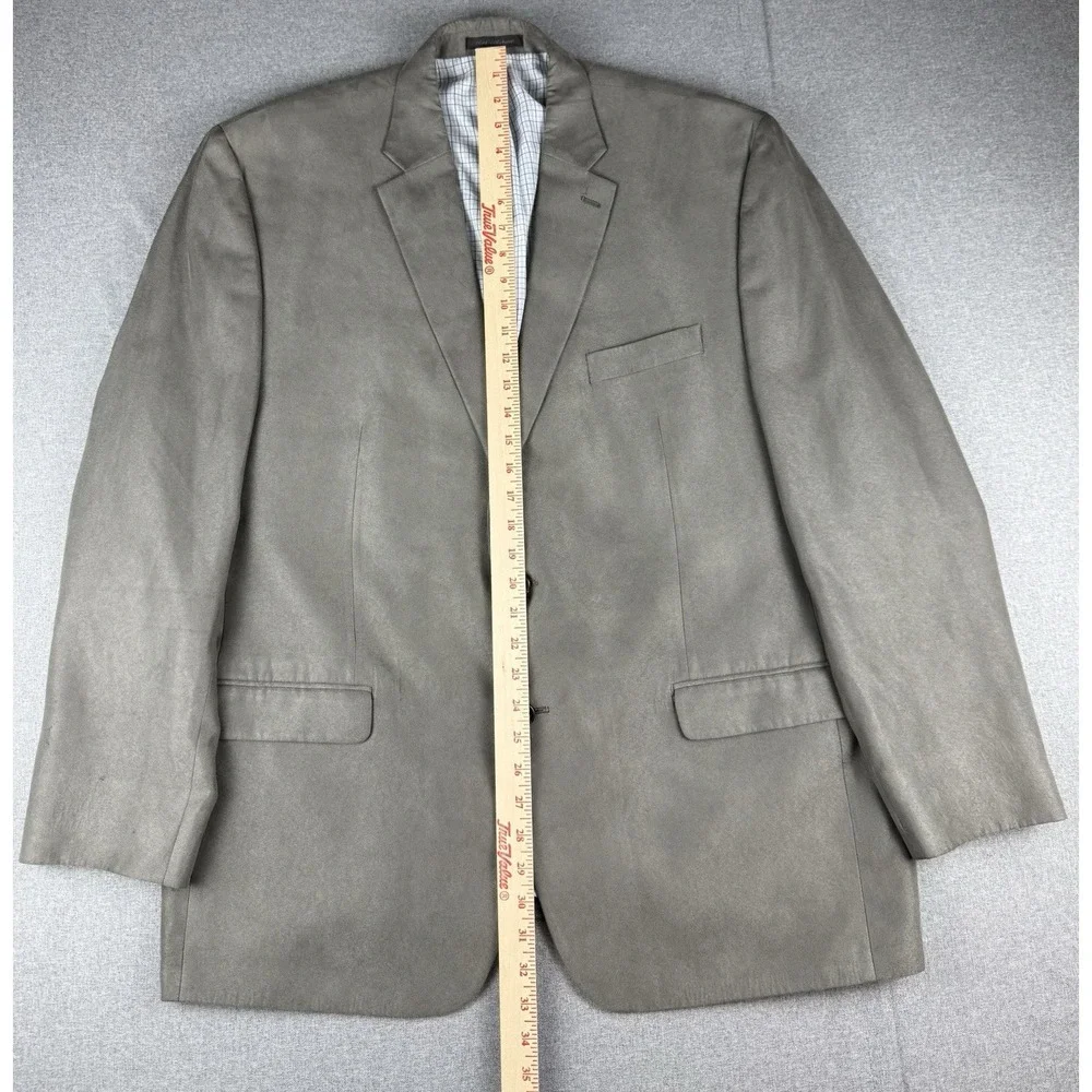 Lauren Ralph Lauren Made to Measure 48R Taupe Sport Coat Blazer 2 Btn