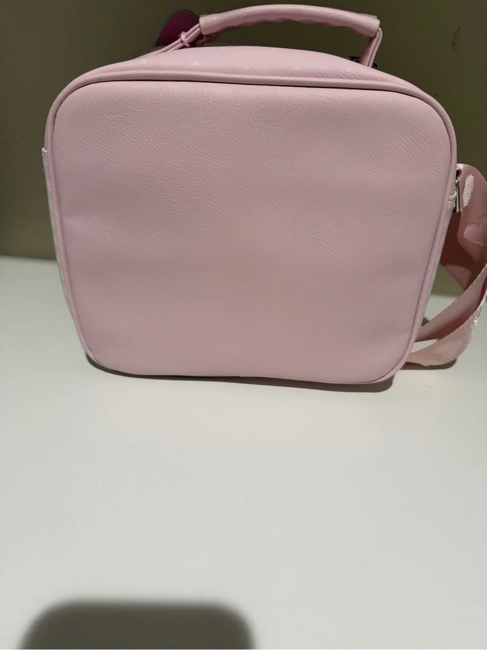 OMG Accessories  Girls' Heart Glitters Floral Lunch Bag With Charm