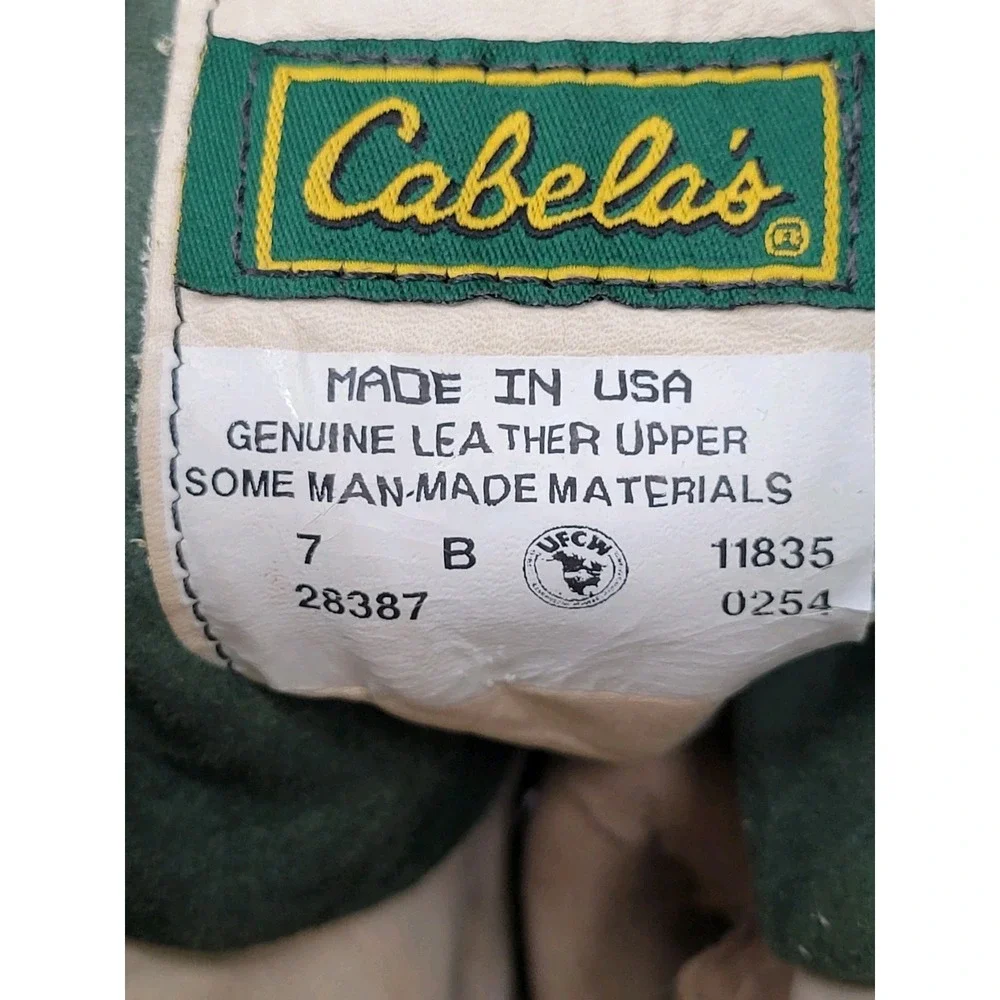 Cabelas shoes are