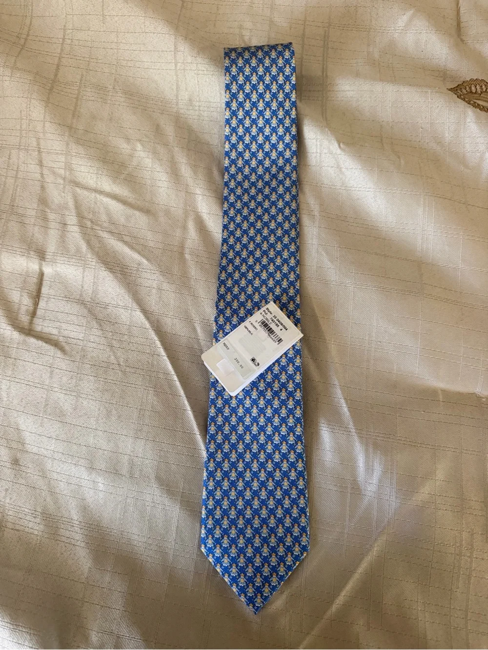 Salvatore Ferragamo silk tie
