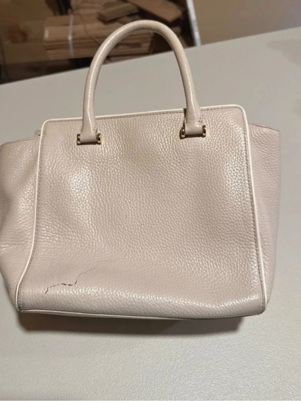 kate spade pebbled leather