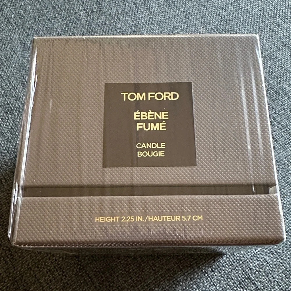 NEW Tom Ford Ébène Fumé Candle With Gift Box
