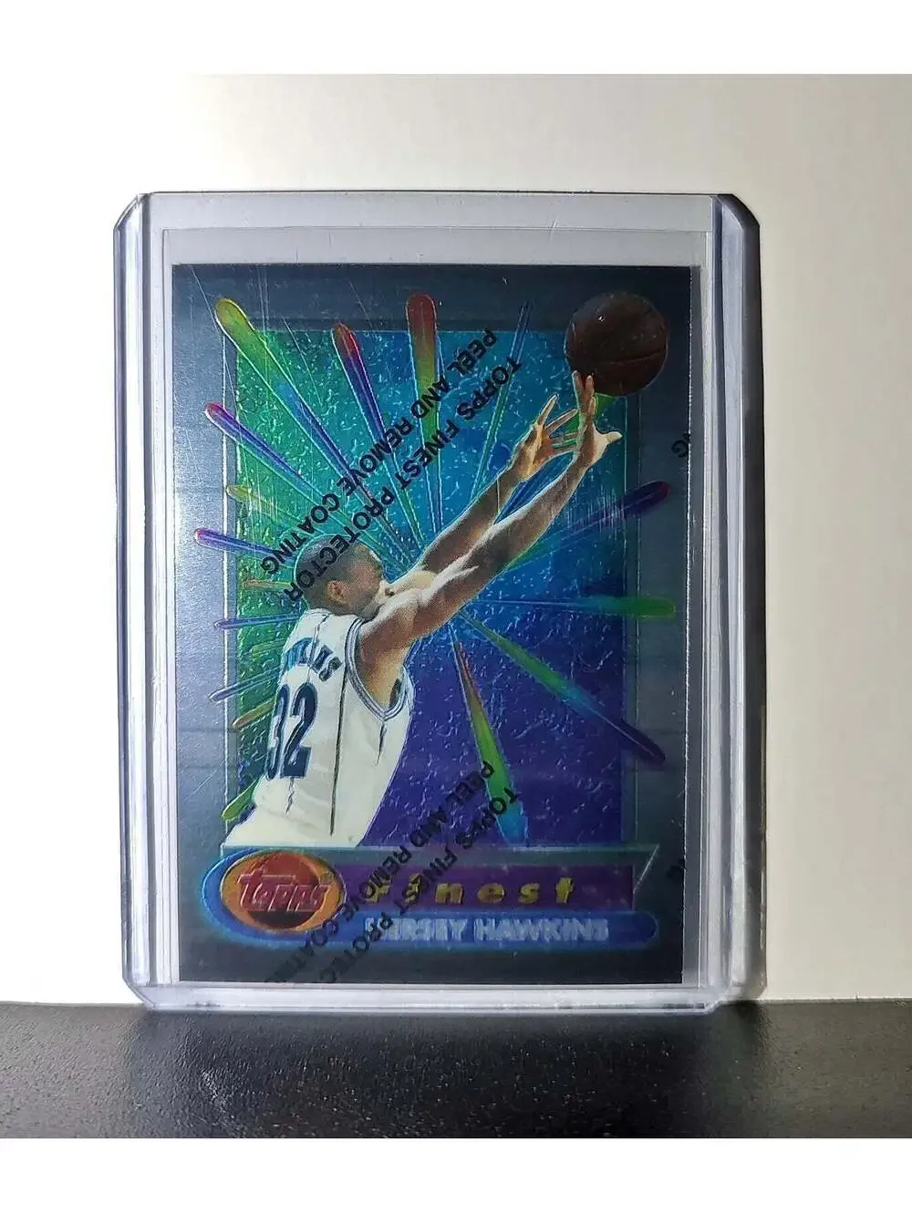 Hersey Hawkins 1994-95 Topps Finest #302 Basketball Card