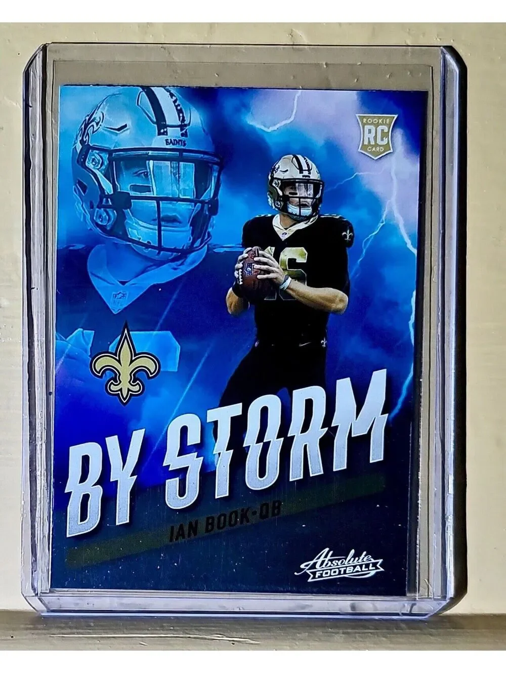Ian Book 2021 Panini NFL Absolute By Storm Rookie Football #BST-20 Card