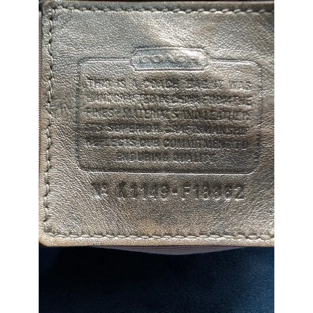 Coach signature jacquard