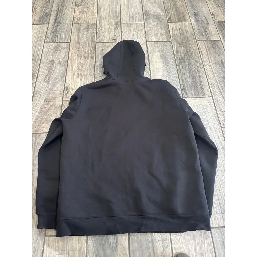The North Face Men's Full Zip Hoodie Black XL Activewear Sweatshirt Jacket