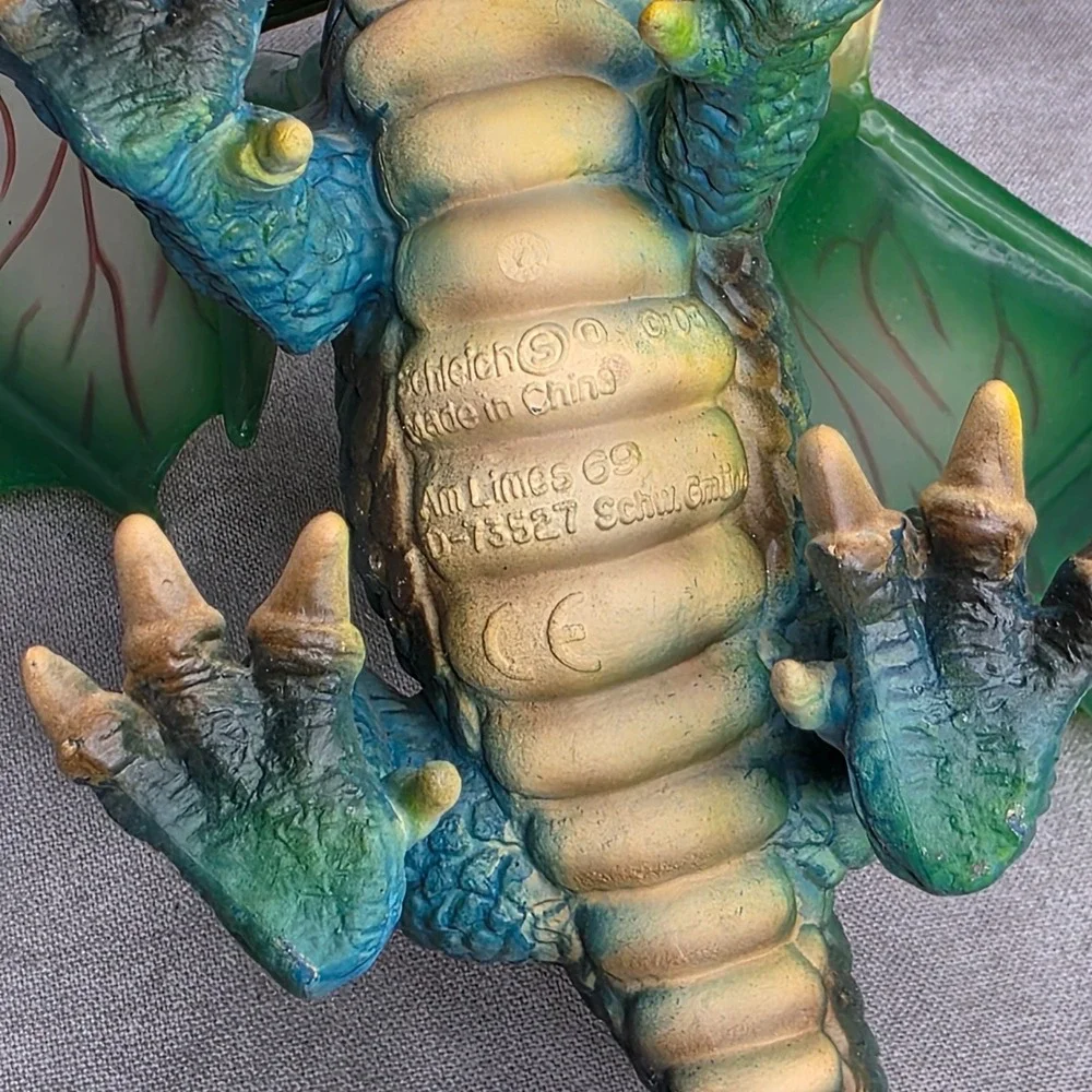 schleich knights green figure