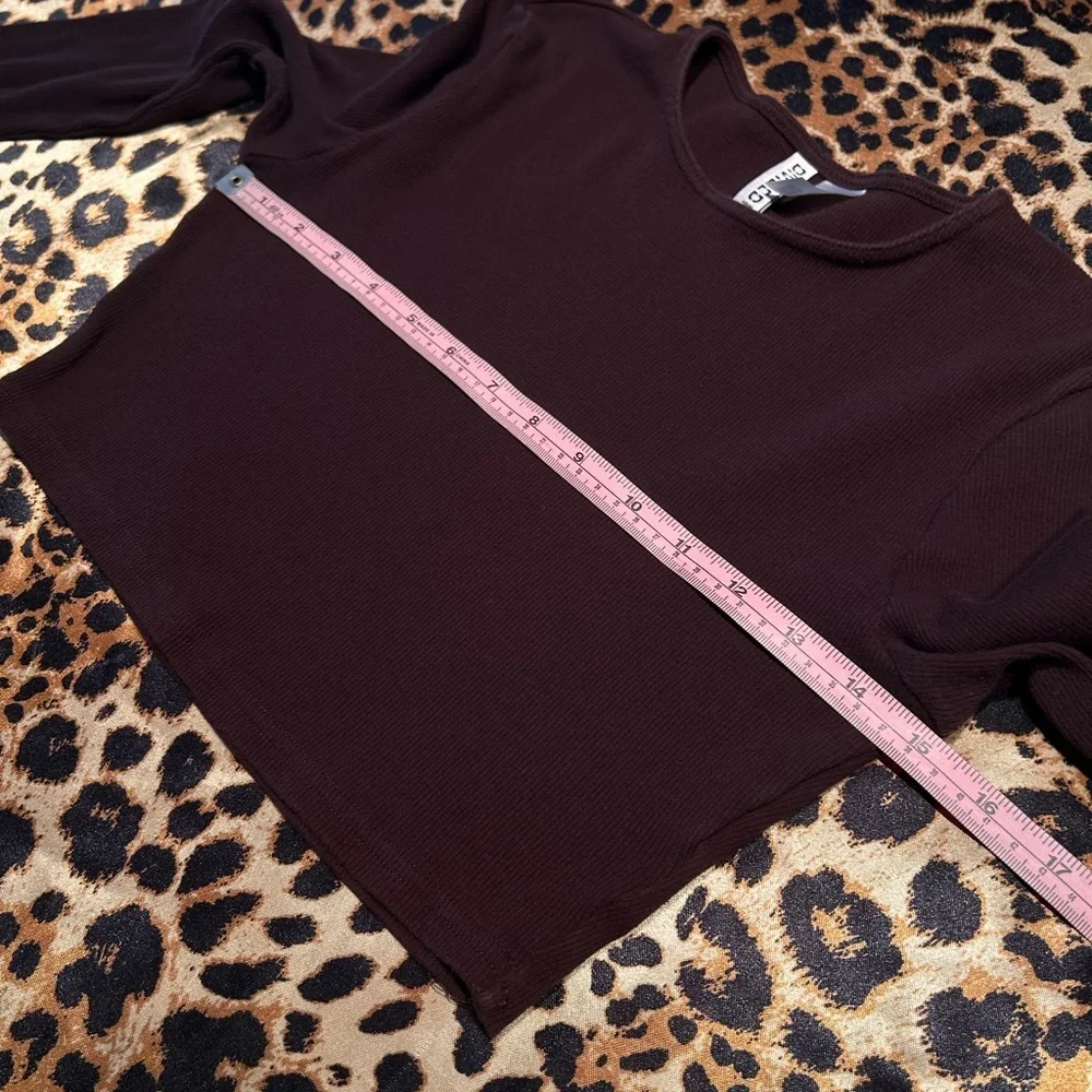 H&M brown long trendy