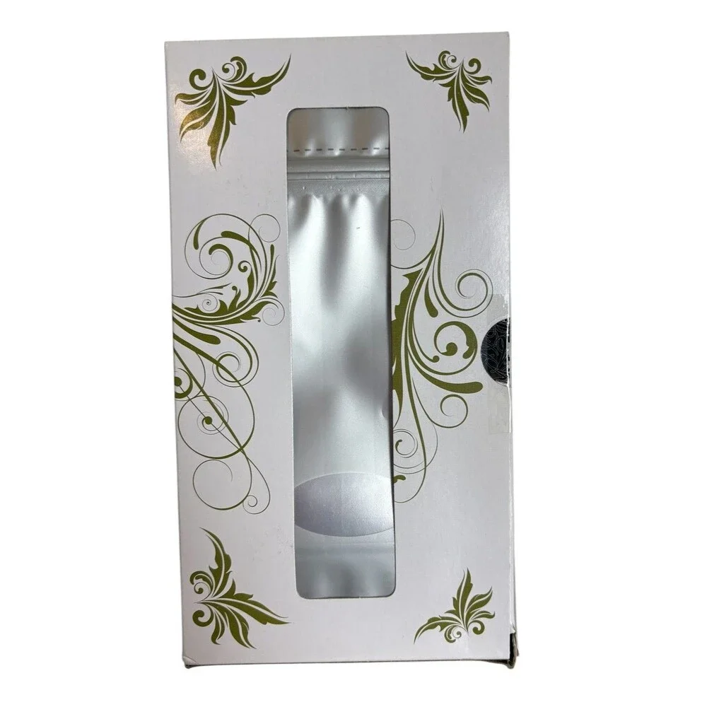 Metropolitan Stand-Up Bag Loose Tea Pouches Resealable  3 Oz 50 Pack Silver Foil